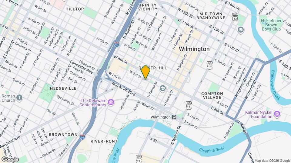 400 W 3rd St Map and Location Details