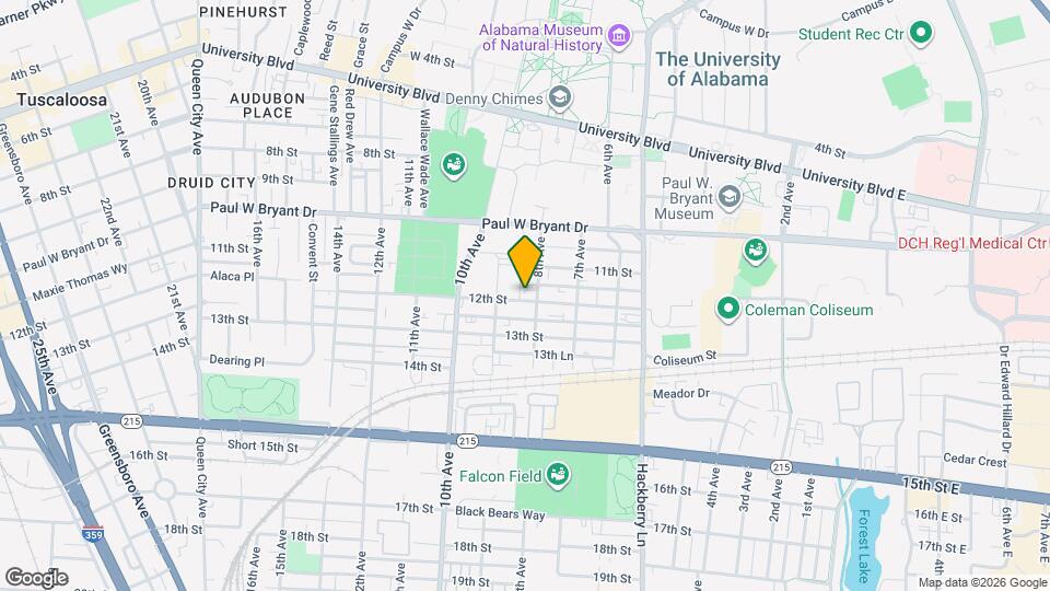 804 12th St Map and Location Details