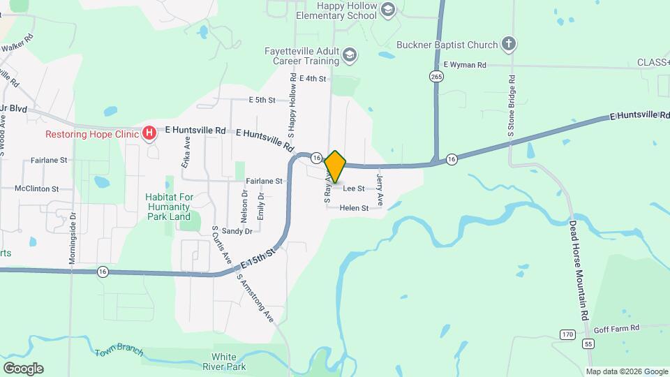 1847 E Fiji St Map and Location Details