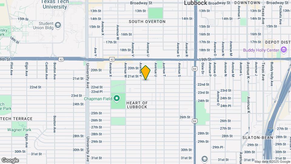 2118 22nd St Map and Location Details