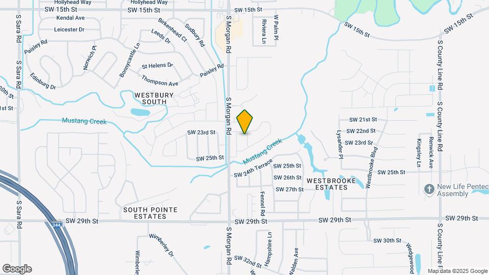2413 Finesilver Ln Map and Location Details
