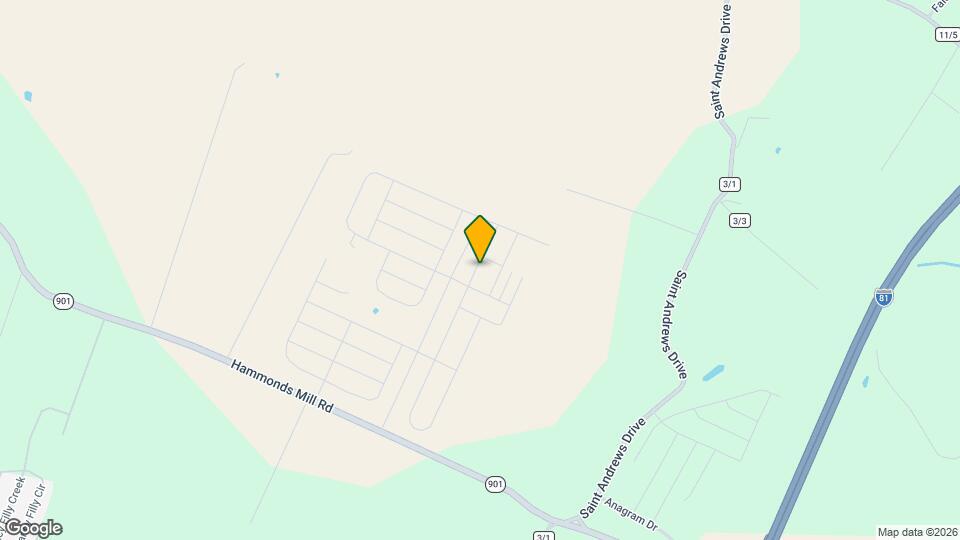 105 Dripping Spring Dr Map and Location Details