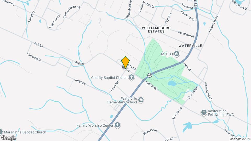 103 Farris St NE Map and Location Details