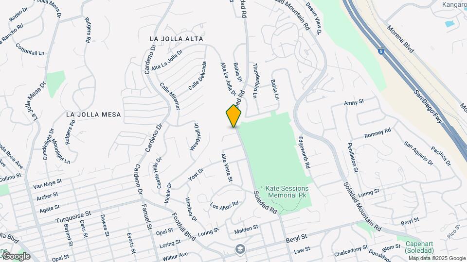 1764 Soledad Way Map and Location Details