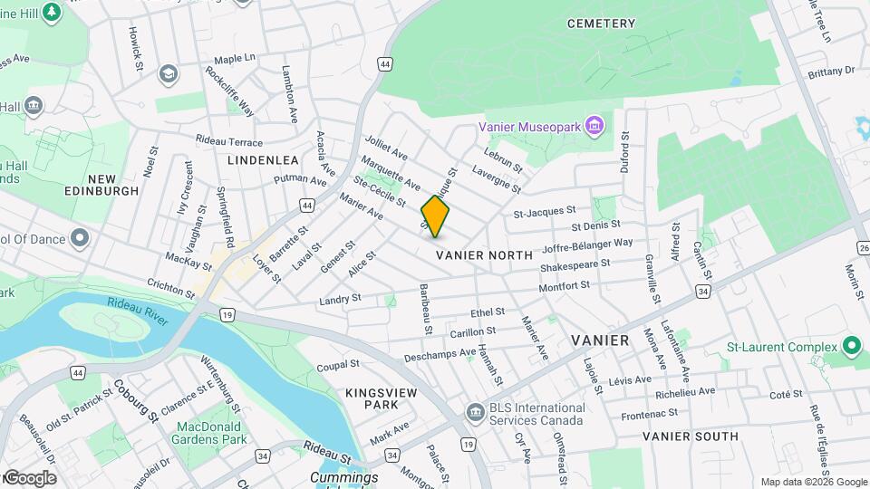 124 Marier Ave Map and Location Details