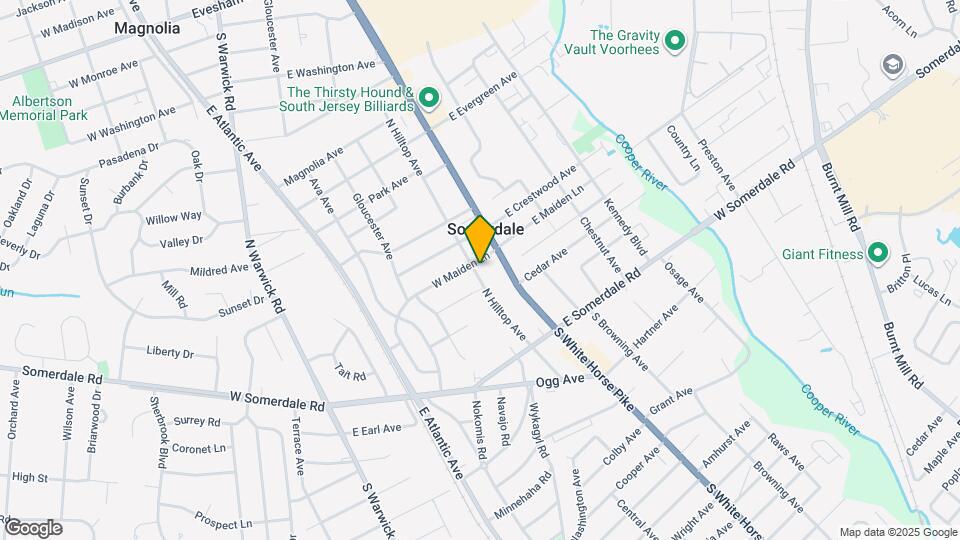 19 W Maiden Ln Map and Location Details