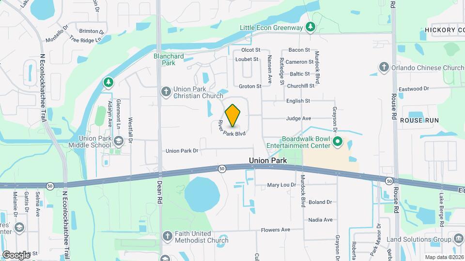 2073 River Park Blvd Map and Location Details