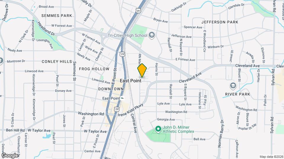 1493 Ashley Way Map and Location Details