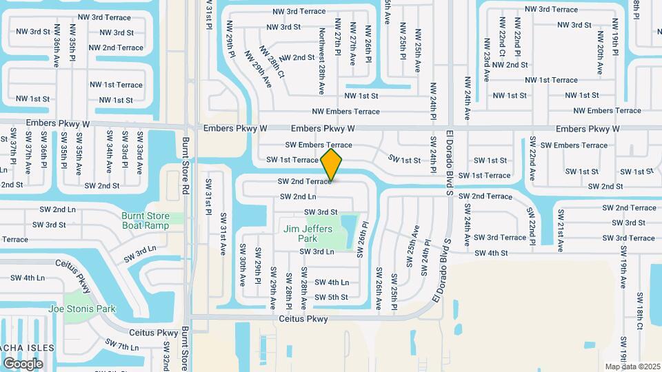 2720 SW 2nd Terrace Map and Location Details