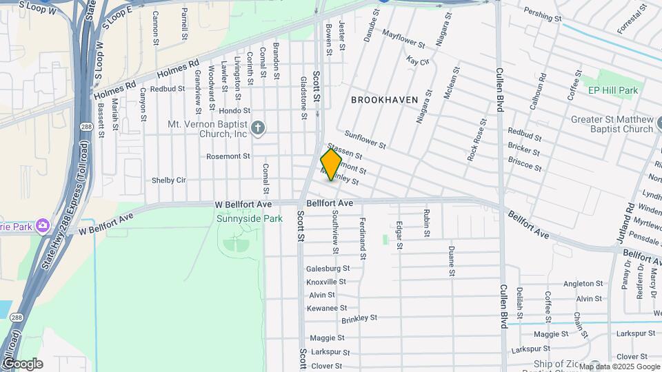 4121 Shelby Cir Map and Location Details