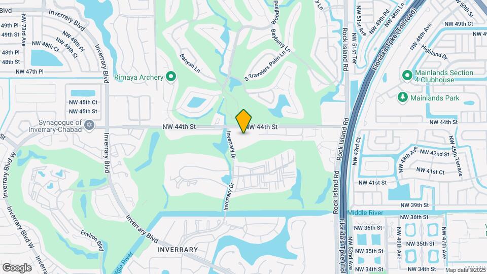 5860 NW 44th St Map and Location Details