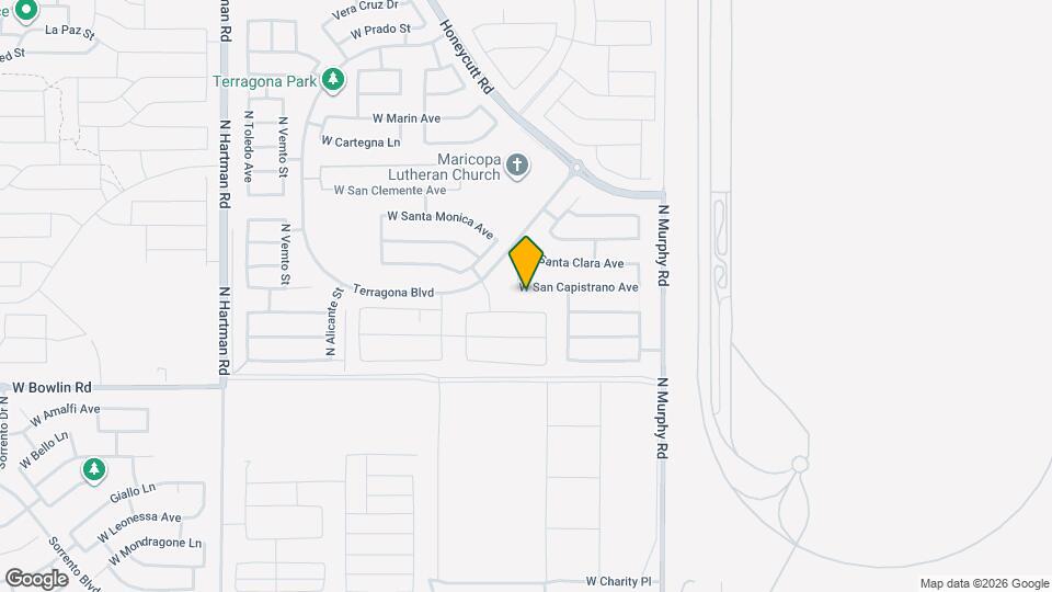 35607 W San Capistrano Ave Map and Location Details