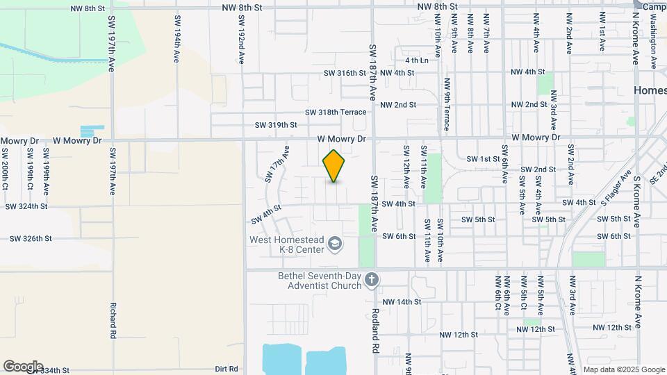 208 SW 15th Pl Map and Location Details