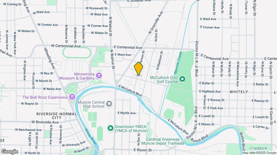 400 E Highland Ave Map and Location Details
