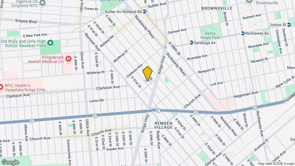1015 Lenox Rd Map and Location Details