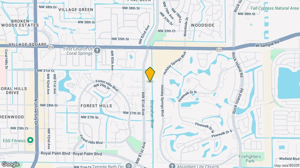 3017 Riverside Dr Map and Location Details