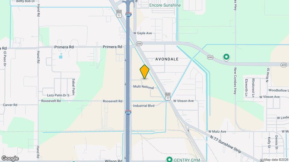 2128 Northridge Ave Mapa y Detalles de la Ubicación