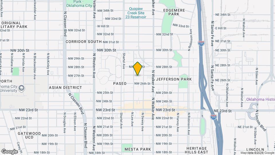 622 NW 27th St Map and Location Details