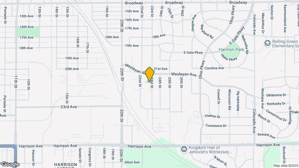 2217 23rd St Map and Location Details