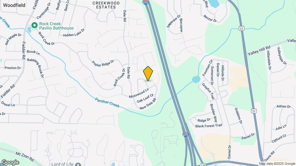 7180 Oakwood Cir Map and Location Details