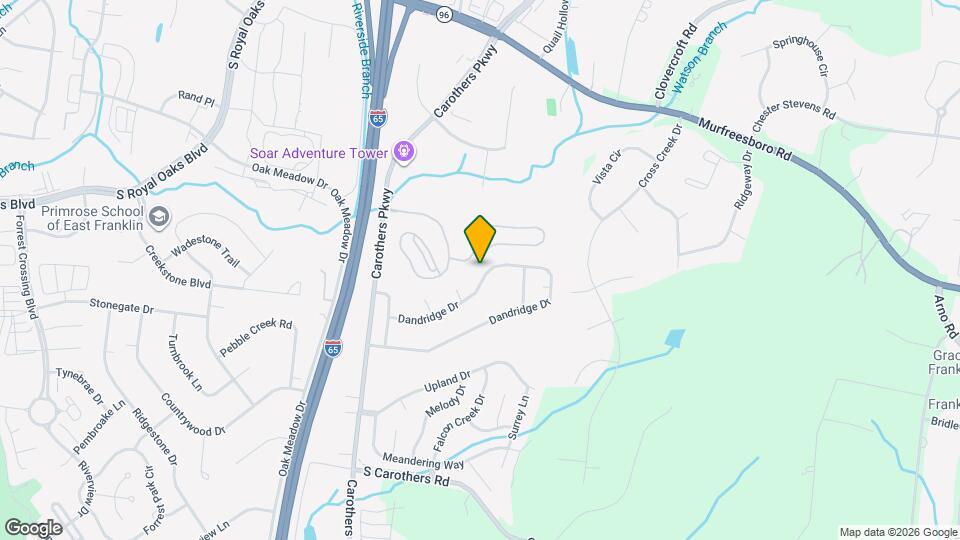 369 Dandridge Dr Map and Location Details