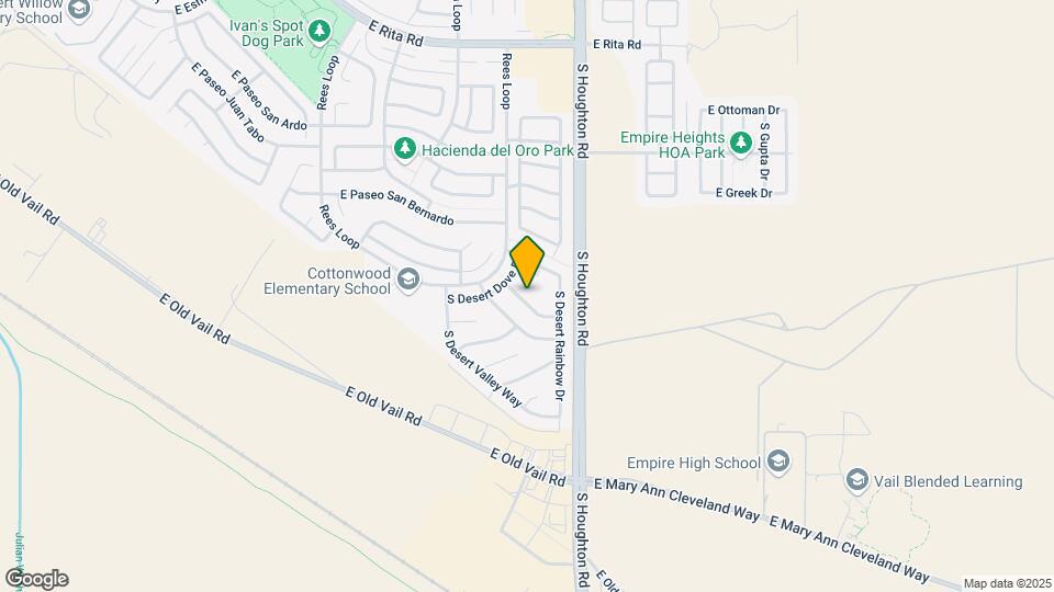 10199 E Prospect Vista Way Map and Location Details