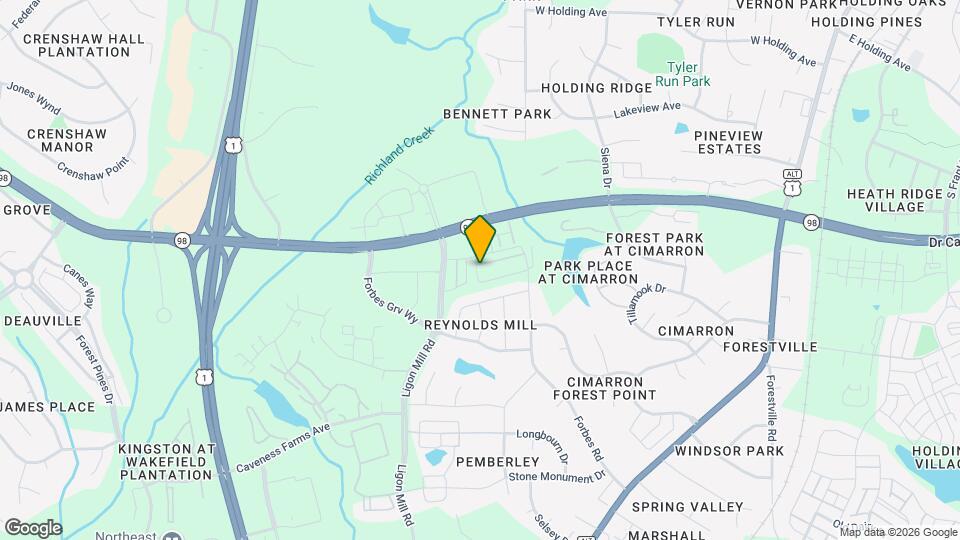 404 Gaston Pk Ln Mapa y Detalles de la Ubicación