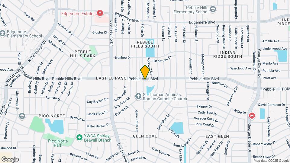 3022 E Glen Dr Map and Location Details