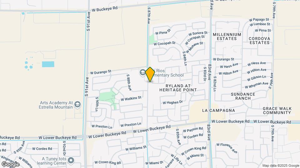 2040 S 86th Ln Map and Location Details