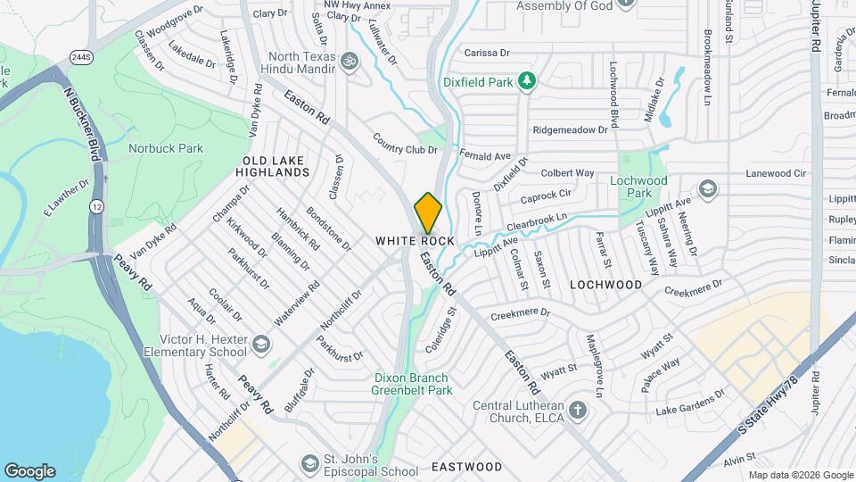 712 Rainwater Rd Map and Location Details