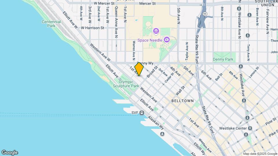 2929 1st Ave Map and Location Details