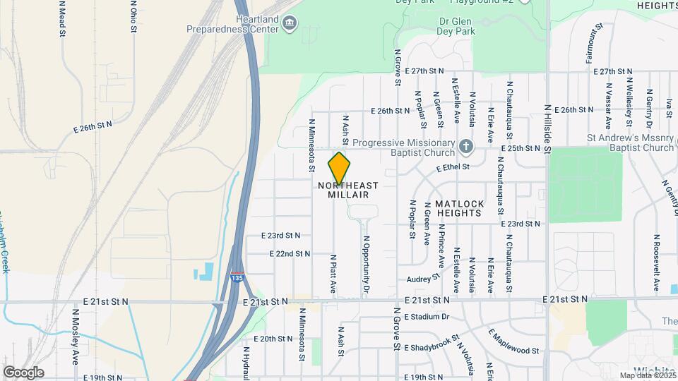 2462 N Piatt Ave Map and Location Details
