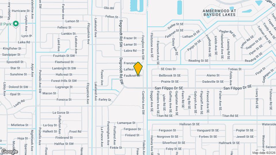122 Faulkner St Map and Location Details