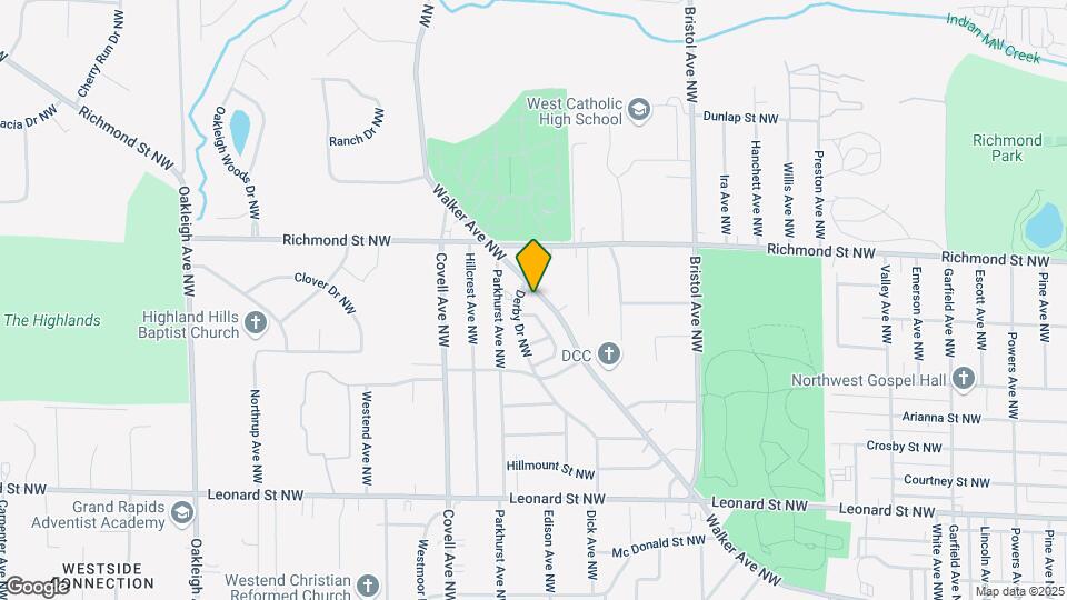 1756 Walker Ave NW Map and Location Details