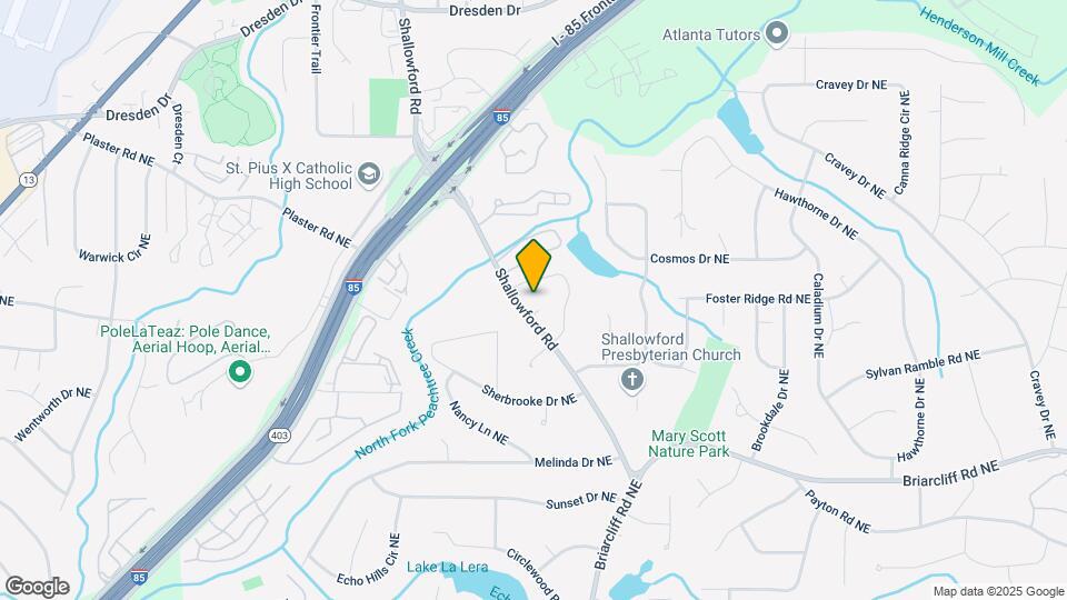 2493 Shallowford Rd Map and Location Details