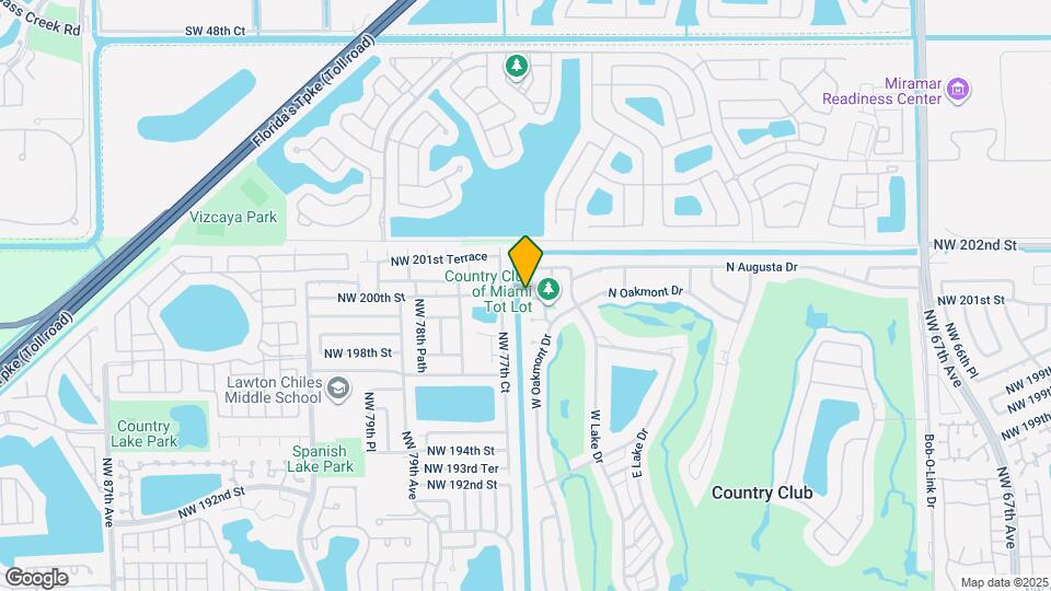 20020 W Oakmont Cir Map and Location Details