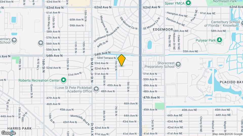 617 52nd Ave N Map and Location Details