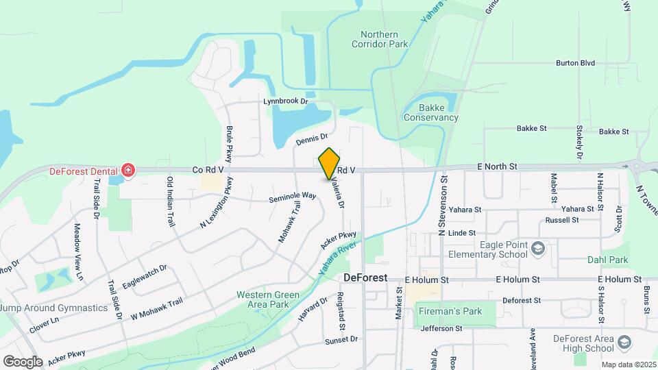 416 Valeria Dr Map and Location Details