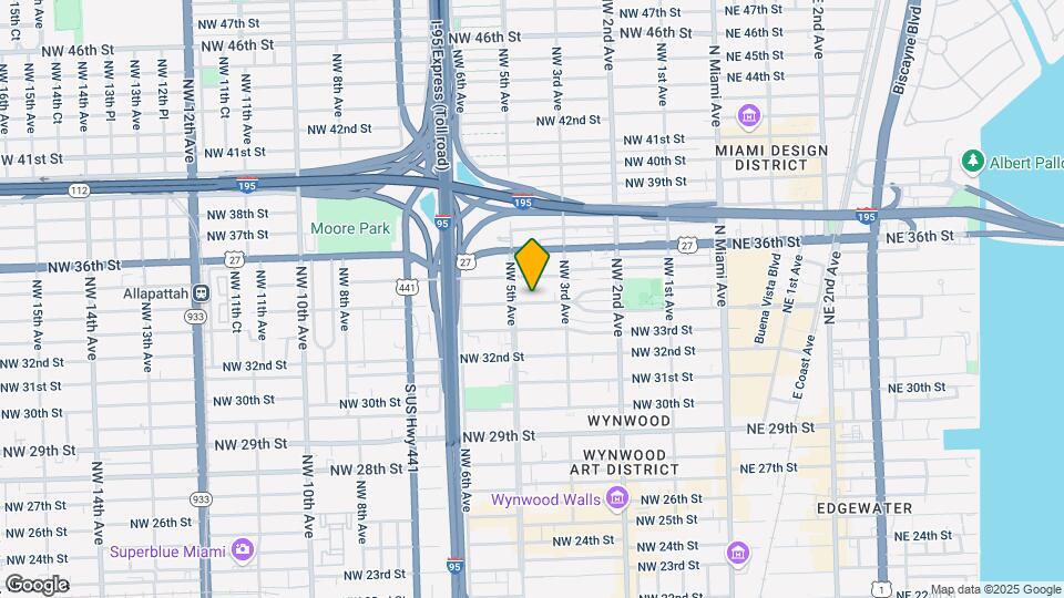 419 NW 34th St, Unit A5 Map and Location Details
