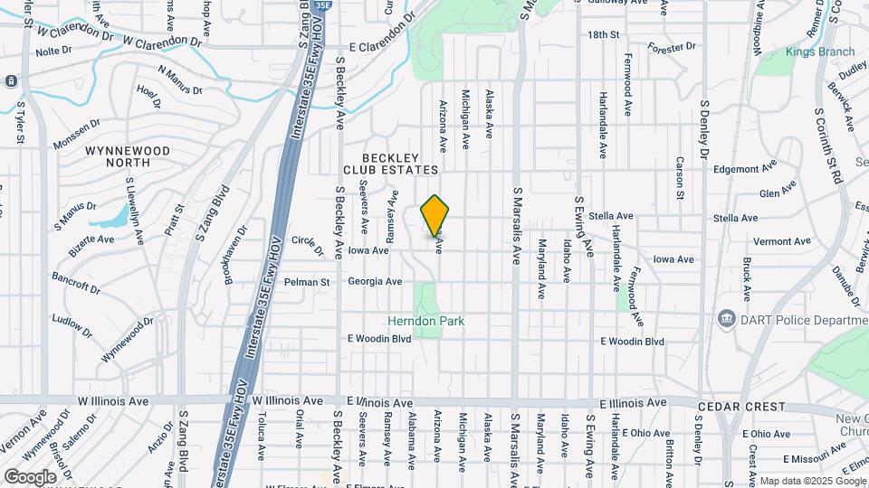 1731 Arizona Ave Map and Location Details