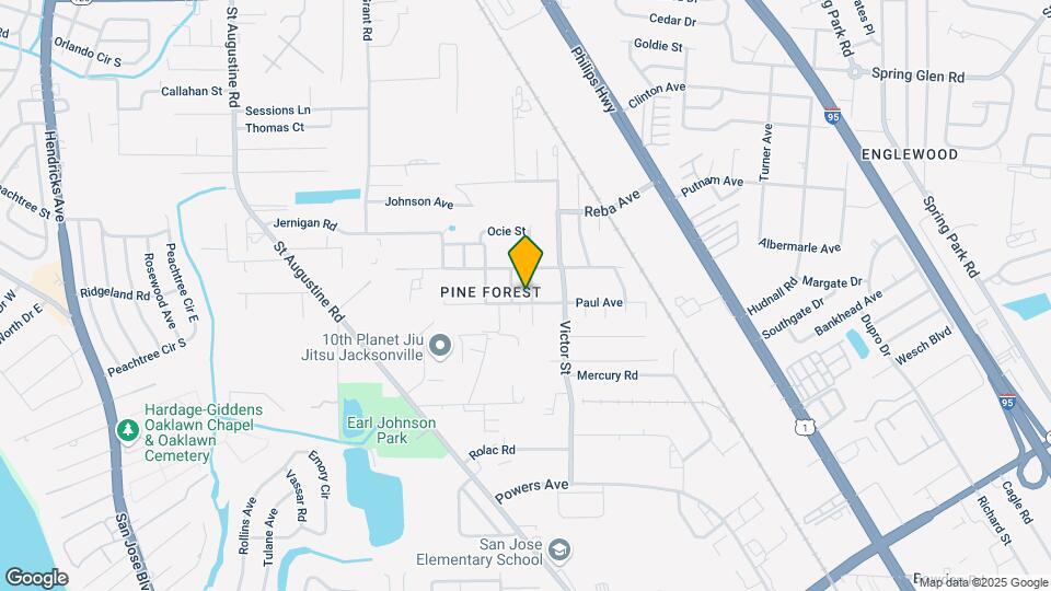 4548 Clairmont Rd Map and Location Details