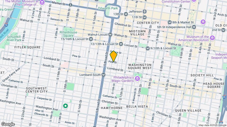 1320 Pine St Map and Location Details