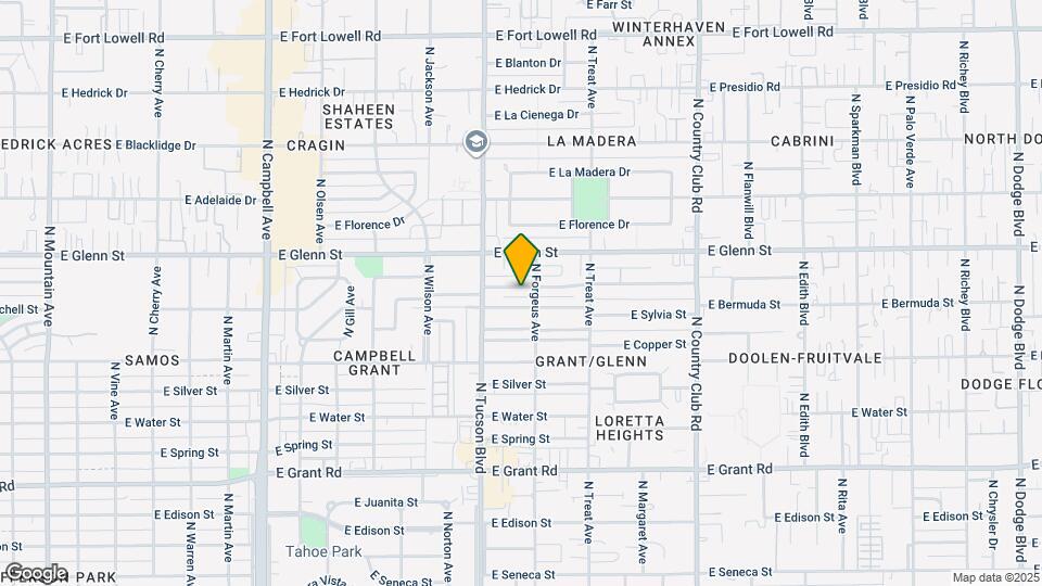 2558 E Alta Vista St Mapa y Detalles de la Ubicación
