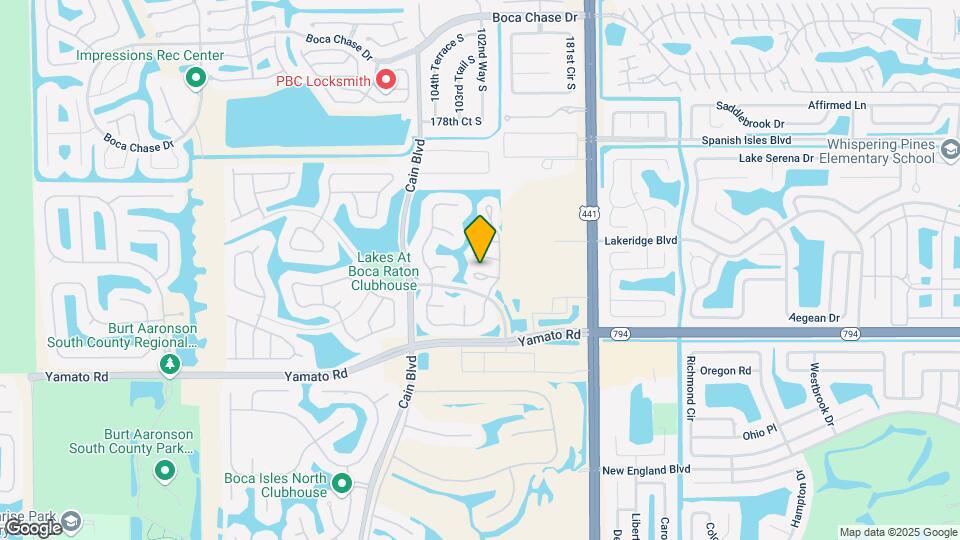 10297 Hidden Springs Ct Map and Location Details