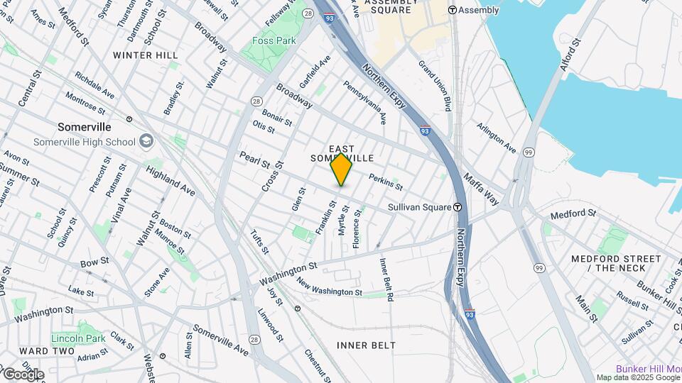 69 Pearl St, Unit 2 Map and Location Details