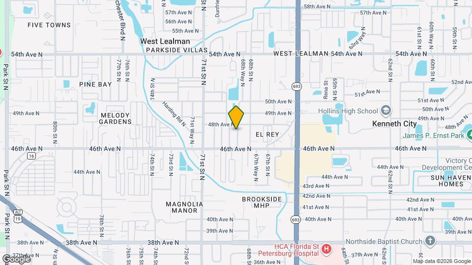 4730 68th Ln N Map and Location Details