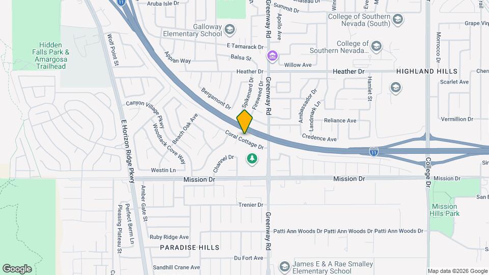 888 Coral Cottage Dr Map and Location Details