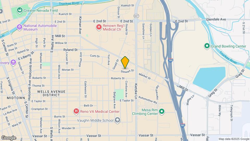 1643 Stewart St Map and Location Details