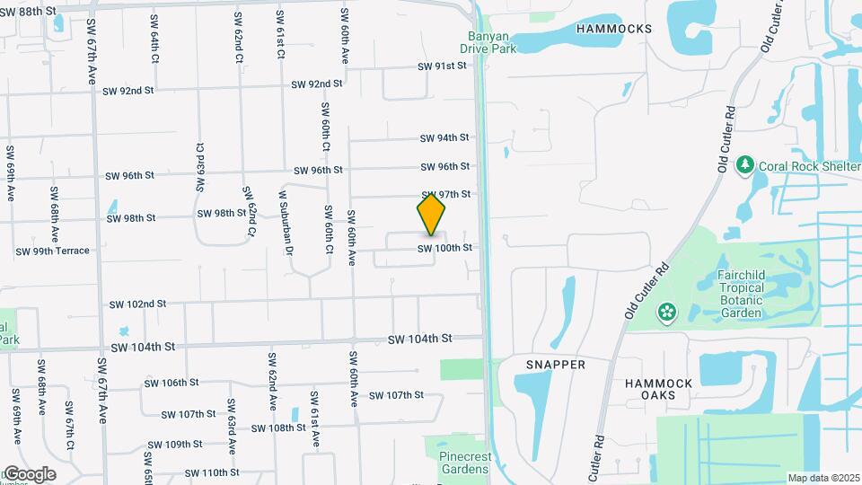 5801 SW 100th St Map and Location Details