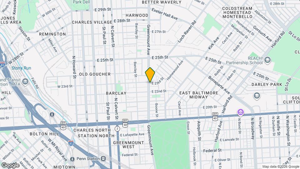 503 E 23rd St Mapa y Detalles de la Ubicación